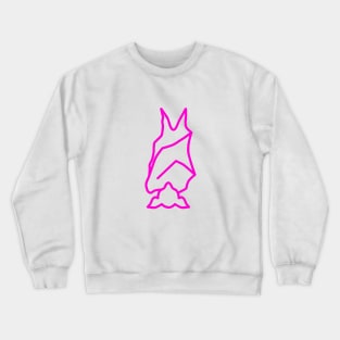 Bat Boys Logo - Fuschia Crewneck Sweatshirt